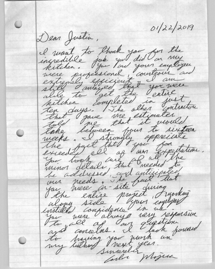 Referral Letter - Carlos Mojica